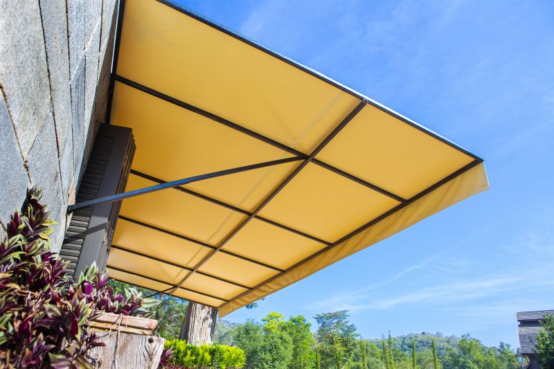 Clean Awnings in Bright Sunlight