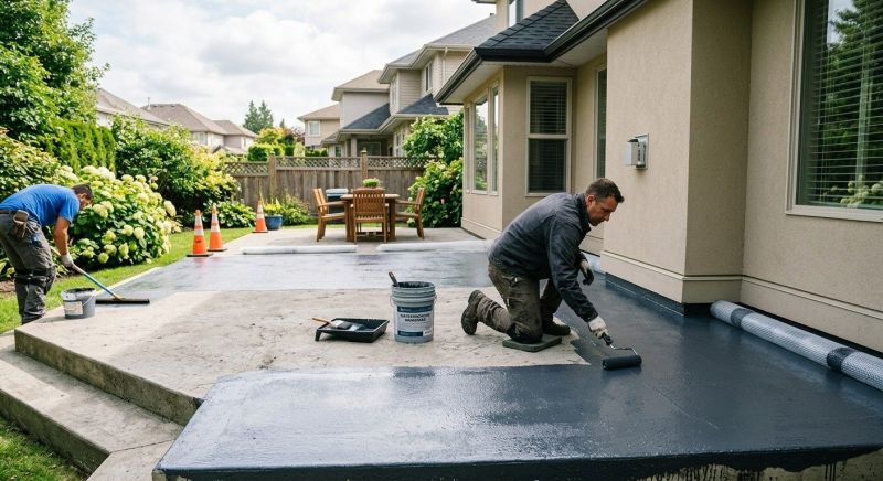 Balcony Waterproofing in Bellevue, WA
