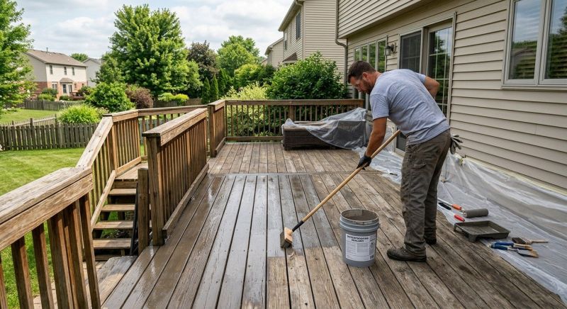 Deck Waterproofing in Renton, WA