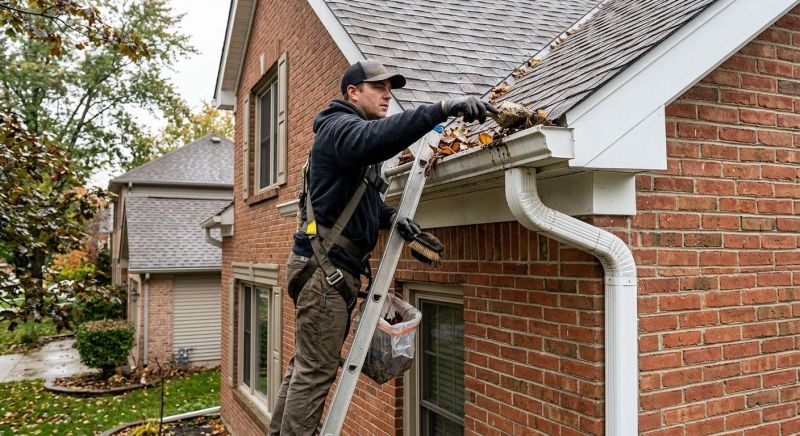 Downspout Cleaning in Rochester, NY
