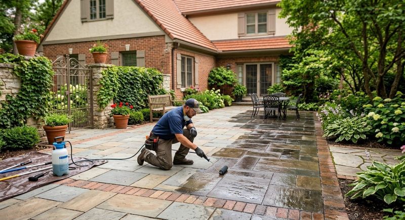 Flagstone Sealing in Alpharetta, GA