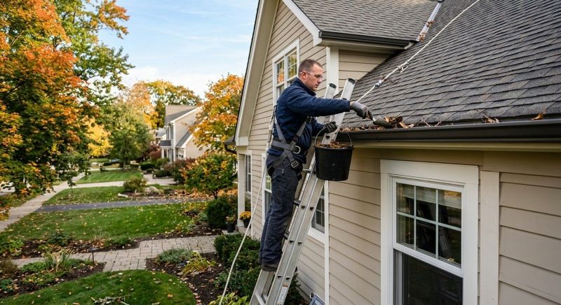 Garage Gutter Cleaning in Monmouth County, NJ