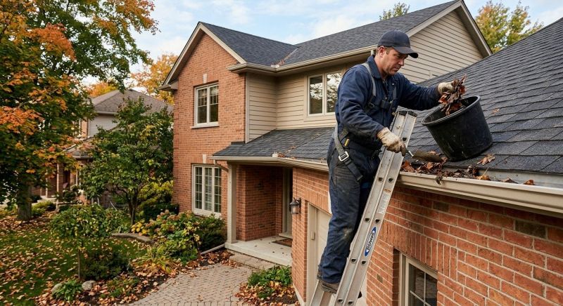 Gutter Pine Needle Removal in Pittsburgh, PA