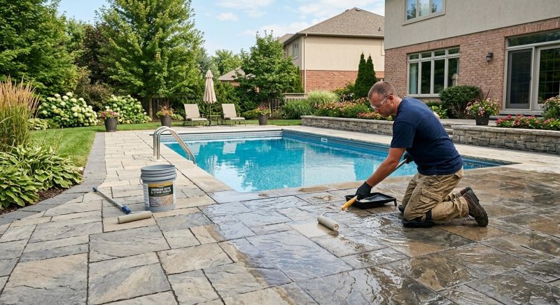 Hardscape Sealing in Alpharetta, GA