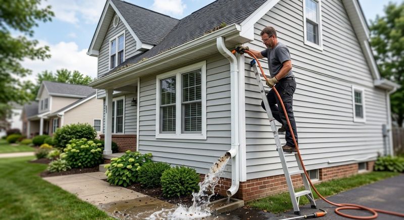 Gutter Downspout Unclogging in Boulder, CO